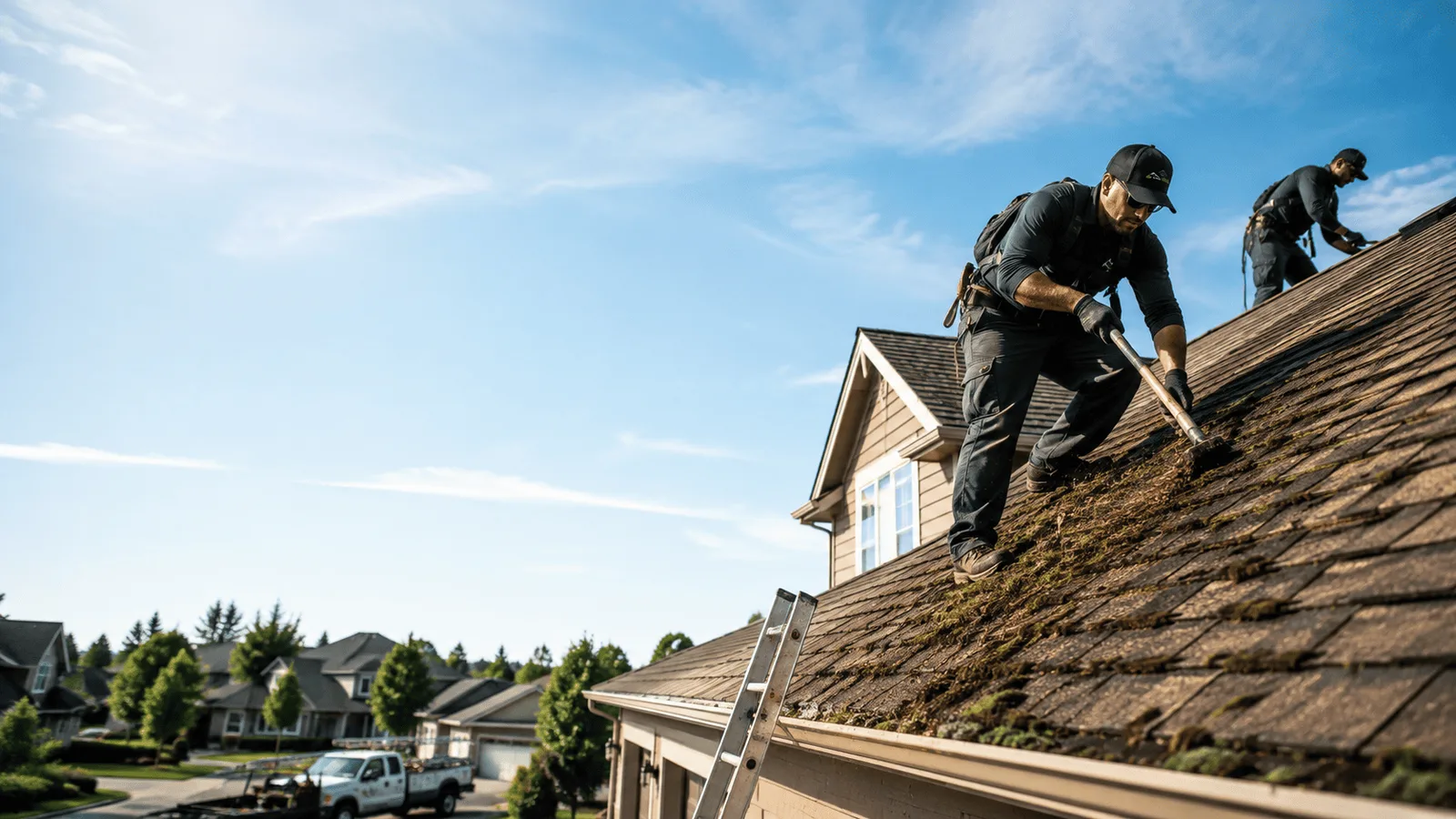 Roof Moss Removal in Sparta, WI near me
